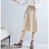 Mary Janes aus Leder im Vintage-Stil mit Schnalle